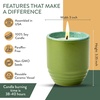 image:imageModern Sprout  2in1 Soy Candle amp Planter  in The Weeds Eucalyptus Pink Pepper Patchouli Citrus 6 Oz Scented Candle wMint Seeds  Ceramic Vessel Dual Purpose Jar  3840 Hour Burn1Pack In the Weeds  Mint
