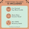 image:imageModern Sprout  2in1 Soy Candle amp Planter  in The Weeds Eucalyptus Pink Pepper Patchouli Citrus 6 Oz Scented Candle wMint Seeds  Ceramic Vessel Dual Purpose Jar  3840 Hour Burn1Pack Rosemary  Cucumber