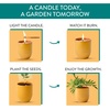 image:imageModern Sprout  2in1 Soy Candle amp Planter  in The Weeds Eucalyptus Pink Pepper Patchouli Citrus 6 Oz Scented Candle wMint Seeds  Ceramic Vessel Dual Purpose Jar  3840 Hour Burn1Pack Last Light  Cintronella