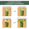 image:imageModern Sprout  2in1 Soy Candle amp Planter  in The Weeds Eucalyptus Pink Pepper Patchouli Citrus 6 Oz Scented Candle wMint Seeds  Ceramic Vessel Dual Purpose Jar  3840 Hour Burn1Pack In the Weeds  Mint