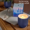 image:imageModern Sprout  2in1 Soy Candle amp Planter  in The Weeds Eucalyptus Pink Pepper Patchouli Citrus 6 Oz Scented Candle wMint Seeds  Ceramic Vessel Dual Purpose Jar  3840 Hour Burn1Pack Violet Hour  Lavender