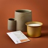 image:imageModern Sprout Ember Earth Candle Planter  2 in 1 Scented Soy Candle wBottom Feeding System amp Organic NonGMO Mint Seeds  8 Oz with 50 Hr Burn Time in a Ceramic Vessel for Indoor Herbs  PollinationRhizome w Sage Seeds