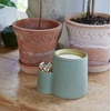 image:imageModern Sprout Ember Earth Candle Planter  2 in 1 Scented Soy Candle wBottom Feeding System amp Organic NonGMO Mint Seeds  8 Oz with 50 Hr Burn Time in a Ceramic Vessel for Indoor Herbs  PollinationPhotosynthesis