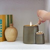image:imageModern Sprout Ember Earth Candle Planter  2 in 1 Scented Soy Candle wBottom Feeding System amp Organic NonGMO Mint Seeds  8 Oz with 50 Hr Burn Time in a Ceramic Vessel for Indoor Herbs  PollinationRhizome