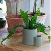 image:imageModern Sprout Ember Earth Candle Planter  2 in 1 Scented Soy Candle wBottom Feeding System amp Organic NonGMO Mint Seeds  8 Oz with 50 Hr Burn Time in a Ceramic Vessel for Indoor Herbs  PollinationPhotosynthesis