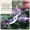 image:imageModern Sprout Hand Pruners  Lightweight Pruning Shears WEasy Lock Gardening Scissors  Bypass Sharp Carbon Steel Blade Rust Resistant Garden Tools  Reusable Holster  Gift for Fathers Day SageOcean