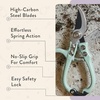 image:imageModern Sprout Hand Pruners  Lightweight Pruning Shears WEasy Lock Gardening Scissors  Bypass Sharp Carbon Steel Blade Rust Resistant Garden Tools  Reusable Holster  Gift for Fathers Day SageLavender