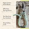 image:imageModern Sprout Hand Pruners  Lightweight Pruning Shears WEasy Lock Gardening Scissors  Bypass Sharp Carbon Steel Blade Rust Resistant Garden Tools  Reusable Holster  Gift for Fathers Day SageChartreuse