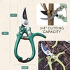 image:imageModern Sprout Hand Pruners  Lightweight Pruning Shears WEasy Lock Gardening Scissors  Bypass Sharp Carbon Steel Blade Rust Resistant Garden Tools  Reusable Holster  Gift for Fathers Day SageOcean