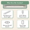 image:imageModern Sprout Hydroponic GrowHarvest Bundle  Mason Jar Herb Garden Kit Indoor wLavender Pruning Shears Organic NonGMO Lavender SeedsGarden SnipsSelfWatering Planter for Kitchen Countertop GiftUltimate Herb Garden Set