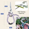 image:imageModern Sprout Hydroponic GrowHarvest Bundle  Mason Jar Herb Garden Kit Indoor wLavender Pruning Shears Organic NonGMO Lavender SeedsGarden SnipsSelfWatering Planter for Kitchen Countertop GiftLavender Garden Jar  Lavender Shears
