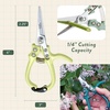 image:imageModern Sprout Hydroponic GrowHarvest Bundle  Mason Jar Herb Garden Kit Indoor wLavender Pruning Shears Organic NonGMO Lavender SeedsGarden SnipsSelfWatering Planter for Kitchen Countertop GiftCilantro Garden Jar  Chartreuse Shears