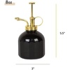 image:imageModern Sprout Plant Mister 8 oz Indoor Watering Can Aesthetic Plant Sprayer amp Water Mister Spray Bottle Garden Watering Can for Seed Starting VintageInspired Gift for Fathers Day  BlackBlack