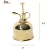 image:imageModern Sprout Plant Mister 8 oz Indoor Watering Can Aesthetic Plant Sprayer amp Water Mister Spray Bottle Garden Watering Can for Seed Starting VintageInspired Gift for Fathers Day  BlackGold