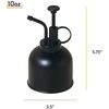 image:imageModern Sprout Plant Mister 8 oz Indoor Watering Can Aesthetic Plant Sprayer amp Water Mister Spray Bottle Garden Watering Can for Seed Starting VintageInspired Gift for Fathers Day  BlackMatte Black