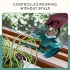 image:imageModern Sprout Plant Watering Can  Handcrafted from Borosilicate Glass  Long Spout Vessel for Indoor Plants  32 Oz Capacity  Multipurpose Watering Can and Flower Vase for Houseplants TealTeal