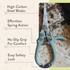image:imageModern Sprout Pruning Shears  Herb Snipping Scissors Lightweight Gardening Tools WEasy Lock  Flower Cutter Garden Shears  Gift for Fathers Day  Carbon Steel BladeReusable HolsterOcean1PackChartreuse