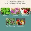 image:imageModern Sprout Pruning Shears  Herb Snipping Scissors Lightweight Gardening Tools WEasy Lock  Flower Cutter Garden Shears  Gift for Fathers Day  Carbon Steel BladeReusable HolsterOcean1PackOcean