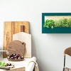 image:imageModern Sprout Smart Growframe  Wall Mounted Plant Stand with LED Grow Light  Smart App Controlled  PowderCoated Steel Frame for Indoor Plants  Perfect for Gifting Home and Kitchen Decor EmeraldLandscape Emerald
