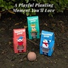 image:imageModern Sprout Wildflower Seed Ball Poop  EcoFriendly Gift  NonGMO HandRolled Clay Seed Bombs with Wildflower Seeds  Plop Plant amp Grow Gardening Gift Set for All Occasions Jingle PlopPack of 3Jingle Plop 3pk