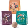 image:imageModern Sprout Bespoke Blooms Flower Seed Ball Kit Pack of 3 NonGMO 15 Hand Rolled Annual amp Perennial Wildflower Seed Bombs  Planting Gift for Gardeners Flower Party Wedding Favors  Made in USA