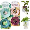 image:imageModern Sprout Botanical and Produce Keeper for Floral Arranging Herb Keeping and Plant Propagation  Food Safe and BPAFree Sustainable Materials Hydration Tray  Extends Freshness  2 PackBotanical  Produce Keeper  2pk