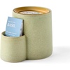 image:imageModern Sprout Ember Earth Candle Planter  2 in 1 Scented Soy Candle wBottom Feeding System amp Organic NonGMO Mint Seeds  8 Oz with 50 Hr Burn Time in a Ceramic Vessel for Indoor Herbs  PollinationPhotosynthesis w Basil Seeds