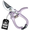 image:imageModern Sprout Hand Pruners  Lightweight Pruning Shears WEasy Lock Gardening Scissors  Bypass Sharp Carbon Steel Blade Rust Resistant Garden Tools  Reusable Holster  Gift for Fathers Day SageLavender