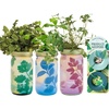 image:imageModern Sprout Hydroponic GrowHarvest Bundle  Mason Jar Herb Garden Kit Indoor wLavender Pruning Shears Organic NonGMO Lavender SeedsGarden SnipsSelfWatering Planter for Kitchen Countertop GiftGarden Jar 3pk Keeper