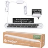 image:imageModern Sprout Smart Growbar V2 LED Grow Light for Indoor Plants Full Spectrum Under Cabinet Grow Light wApp amp Timer Dimmable Grow Light Bar for Herbs Seedlings Houseplants amp Home Decor GiftingWhite