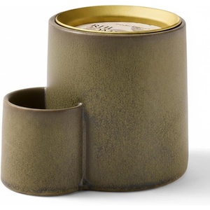 image:imageModern Sprout Ember Earth Candle Planter  2 in 1 Scented Soy Candle wBottom Feeding System amp Organic NonGMO Mint Seeds  8 Oz with 50 Hr Burn Time in a Ceramic Vessel for Indoor Herbs  PollinationRhizome