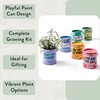 image:imageModern Sprout Complimentary Color Grow Kits Pack of 4  Gift for Plant Lovers  Seed Starter Kit  Includes Organic Strawberry Tomato Sunflower amp Cactus Seeds  Gardening Gifts that Grows with LovePack of 6