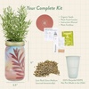 image:imageModern Sprout Garden Jar Gift Pack  SelfWatering Hydroponics Growing System Kit with Organic Herb Seeds  Seed Starter Kit for Indoor Herb Garden  Home Decor amp Gifting  Basil Parsley amp MintRosemary  Parsley