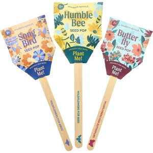 image:imageModern Sprout Seed Pops  Gifts for Plant Lovers amp Kids  Organic NonGMO Hooray Bouquet Bloomin for You amp ThanksaBunch Wildflower Seeds  Spring Activity for Kids  Ideal for Indoor amp Outdoor12pkWildflower