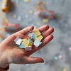 image:imageModern Sprout Seed Confetti Poppers with Flower Seeds  Party Favors for Outdoor Wedding Birthday amp Parties  NonToxic PlasticFree amp Pollinator Safe Plantable Seed Paper Yellow CheersPack of 12Mixed Refills