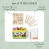 image:imageModern Sprout Magical Minds Garden Kit  Seed Starter Kit for Kids  Includes Wooden Figurines Wildflowers Edible Plant Seeds amp Crafting Fun  Set for Learning amp Play Perfect Gardening GiftMagical Minds